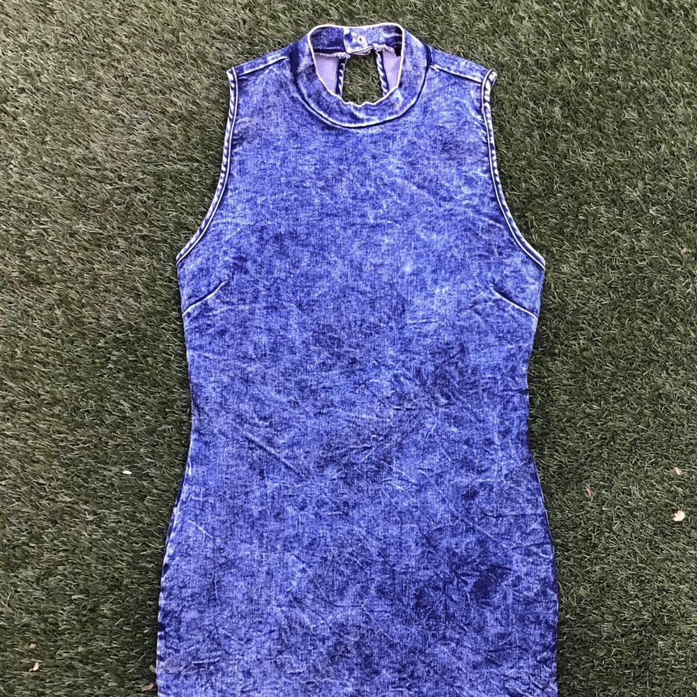 Distressed dress